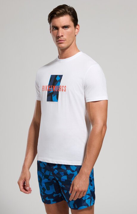 T-S manches courtes  Bikkembergs BKK3MTS03 White