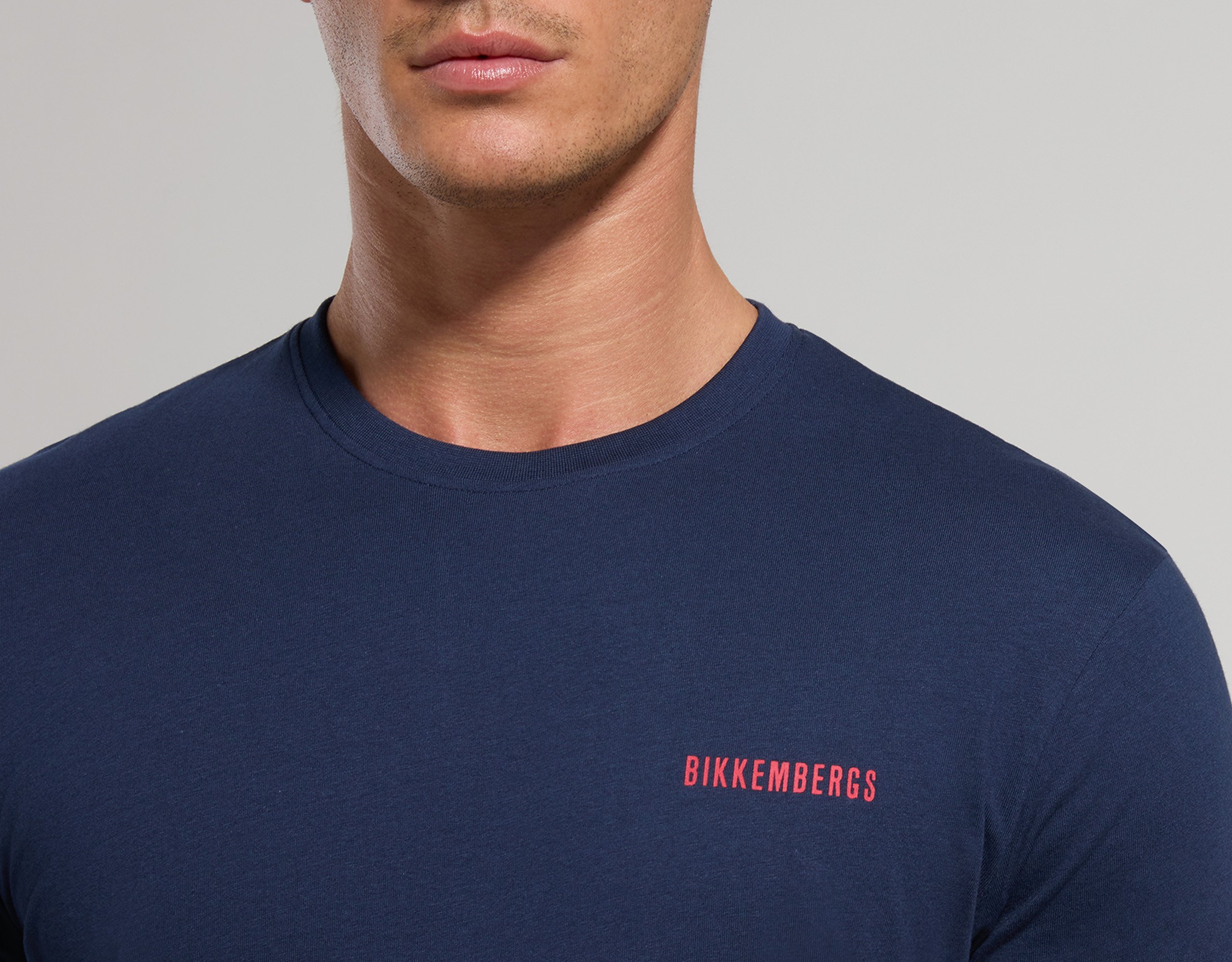 T-S manches courtes  Bikkembergs BKK3MTS04 Navy