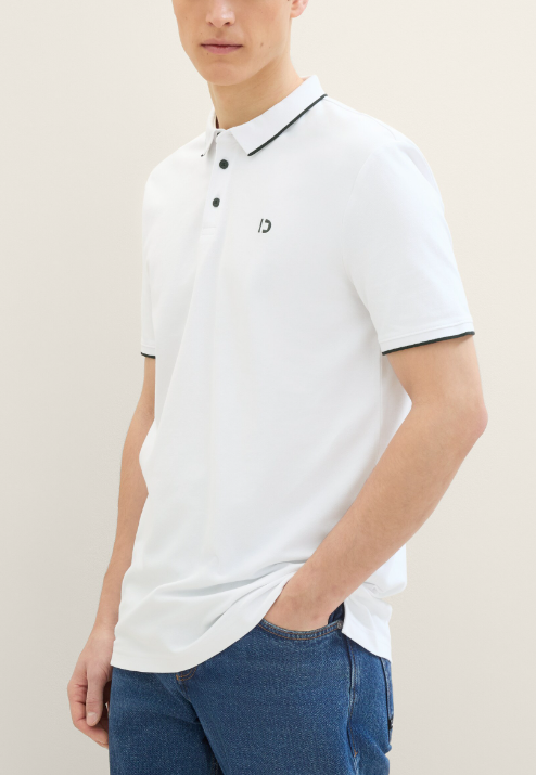 Polos manches courtes  Tom Tailor 1040473 14297 Blanc