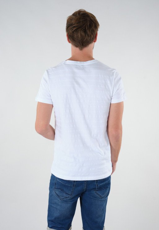 T-S manches courtes  Deeluxe MENPHIS WHITE