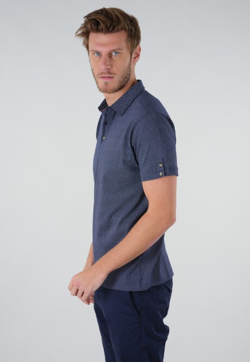 Polos manches courtes  Deeluxe RAINLESO NAVY