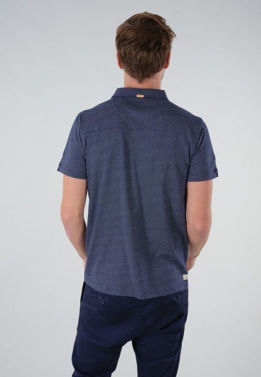 Polos manches courtes  Deeluxe RAINLESO NAVY
