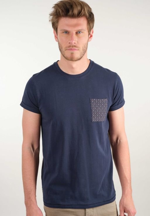 T-S manches courtes  Deeluxe REDELL NAVY