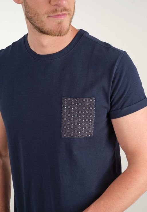 T-S manches courtes  Deeluxe REDELL NAVY