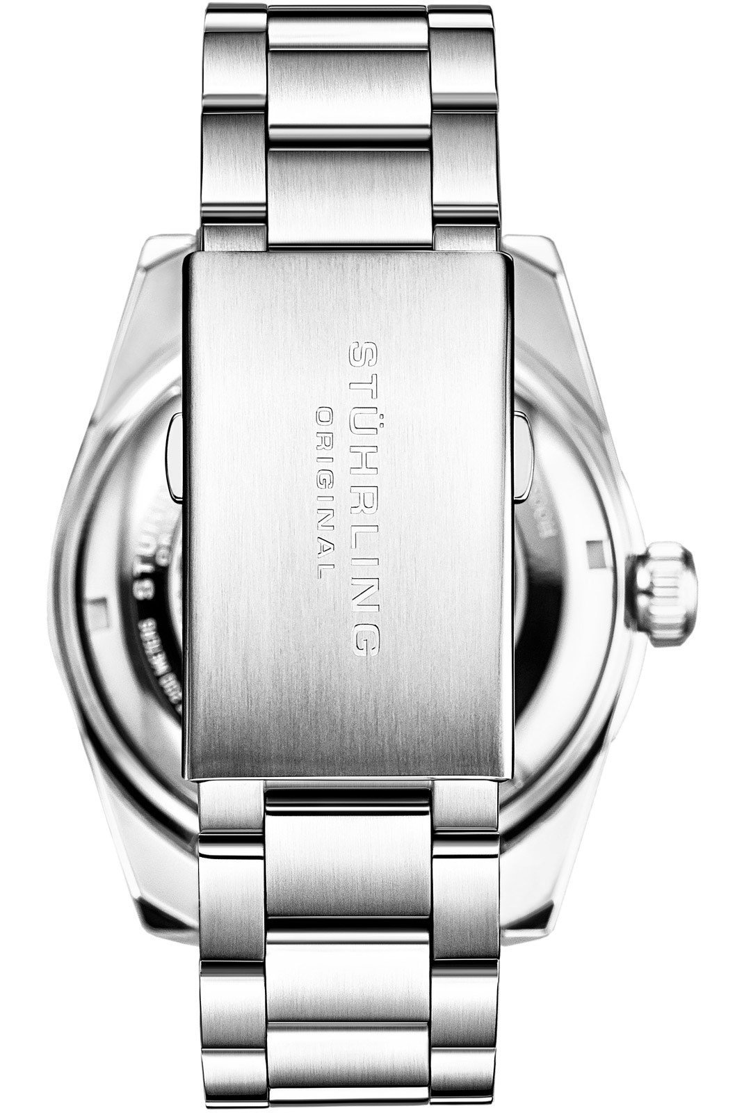 Montres  STUHRLING 1004.01  Silver - Black - Silver