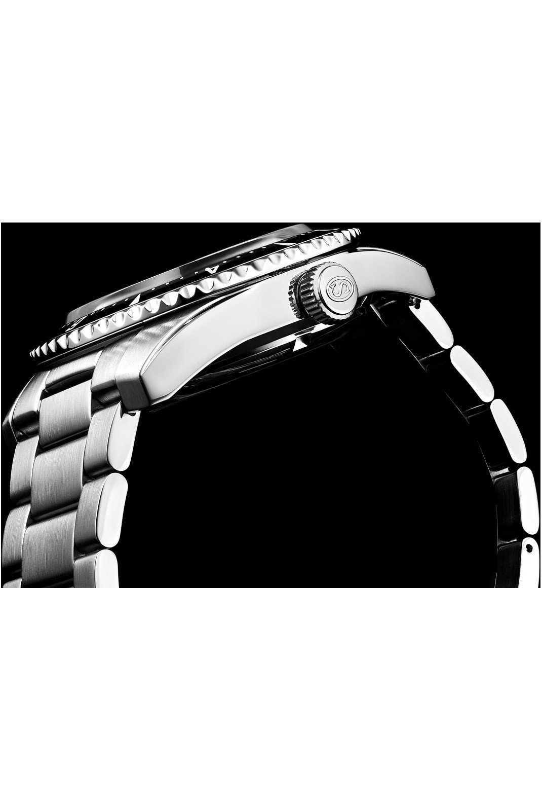 Montres  STUHRLING 1004.01  Silver - Black - Silver