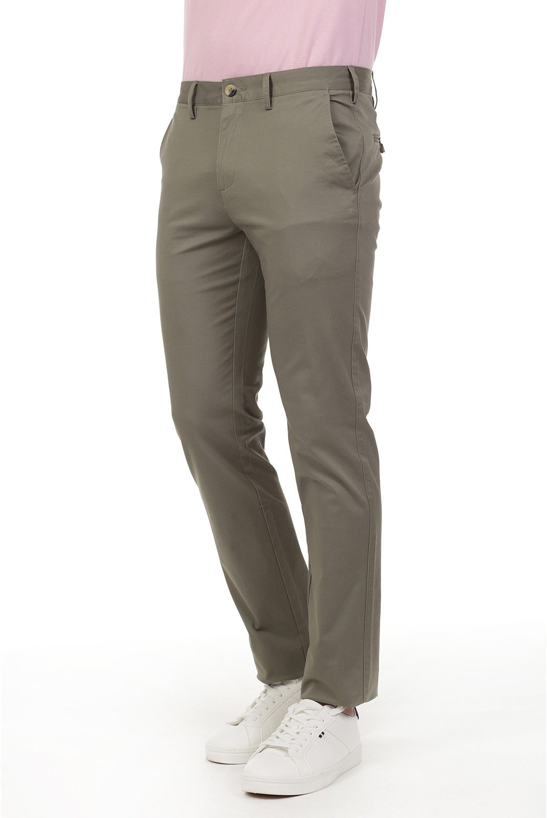 Pantalons chino/citadin  Time of bocha QV1PCHINO-VERDE  Green