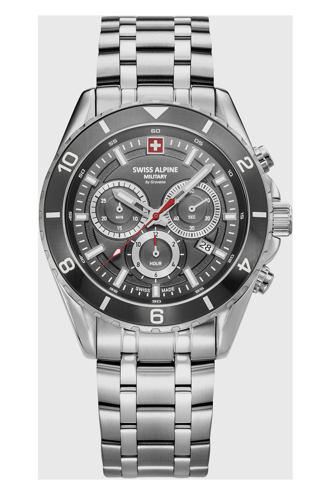Montres  Swiss alpine military 7034,9132 Gris
