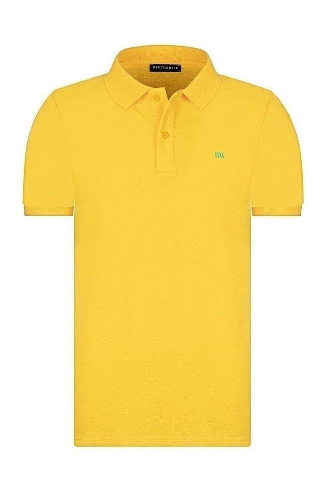 Polos manches courtes  Basics&more BA321083 Yellow
