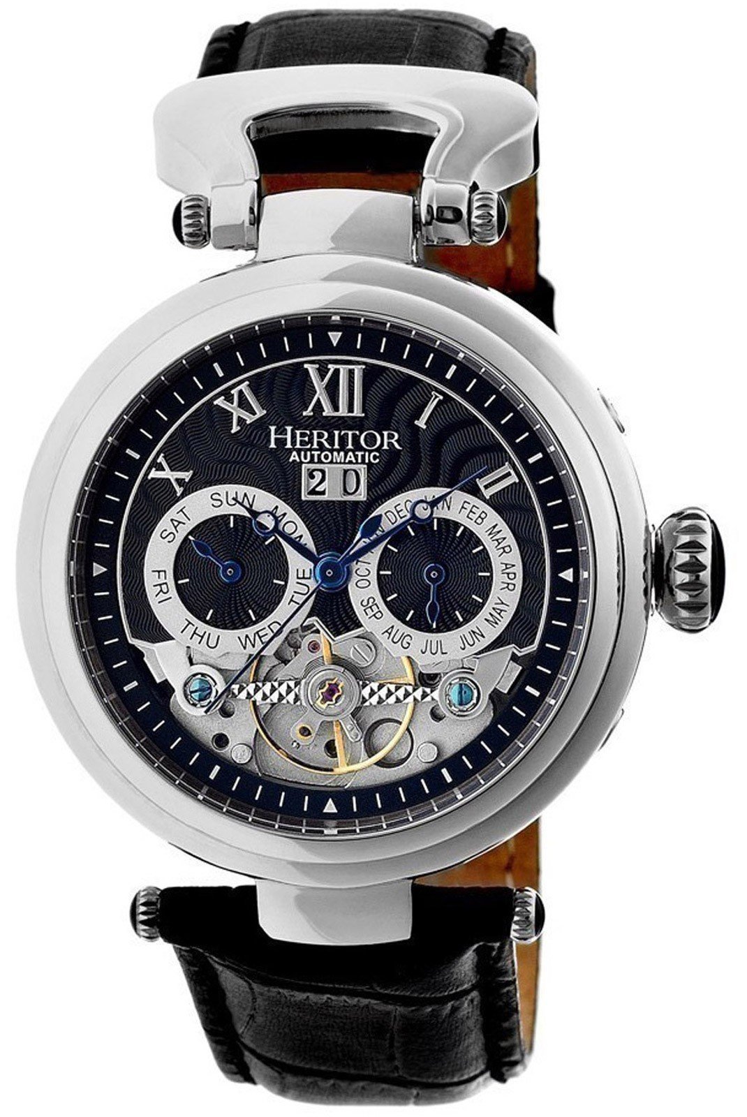 Montres  Heritor HERHR3302 Argent
