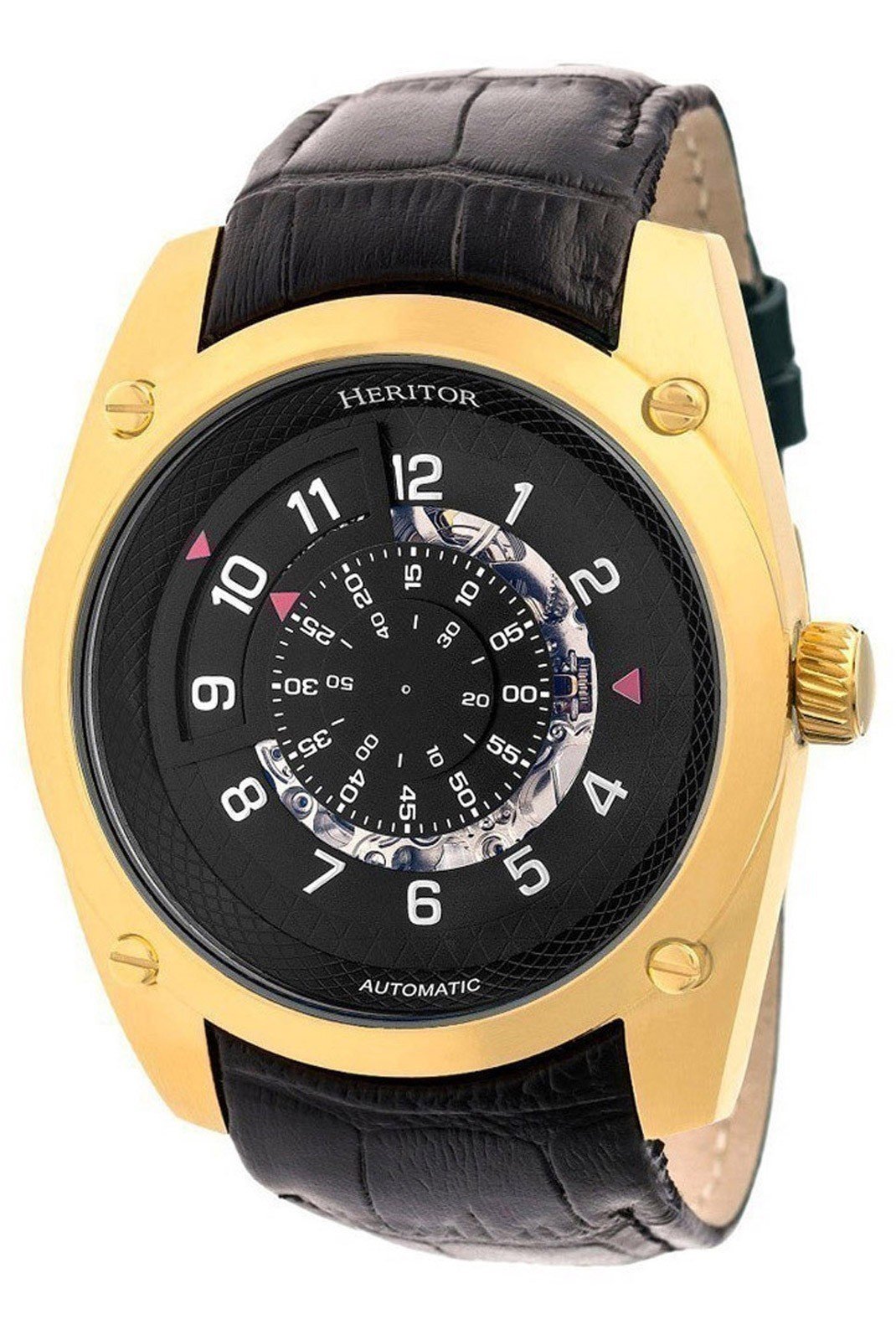 Montres  Heritor HERHR7405 Gold - Black