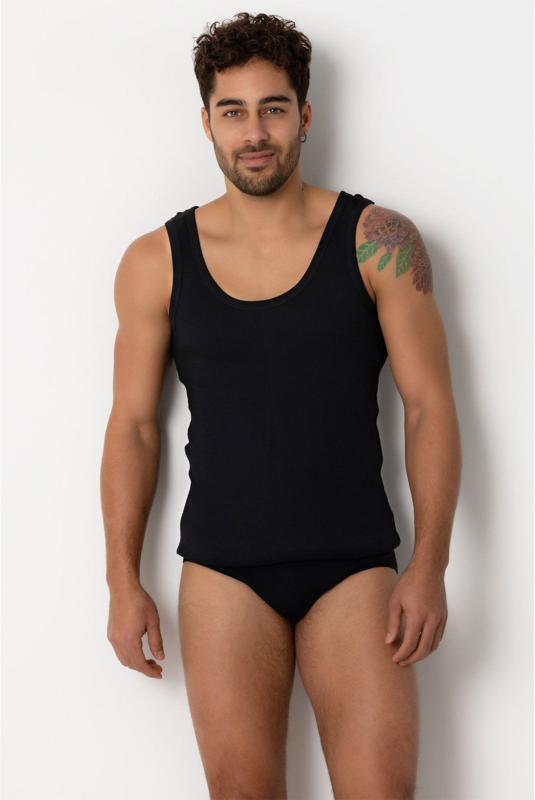 T-S manches courtes  PYJAMA & UNDERWEAR 190MRE1152 Black