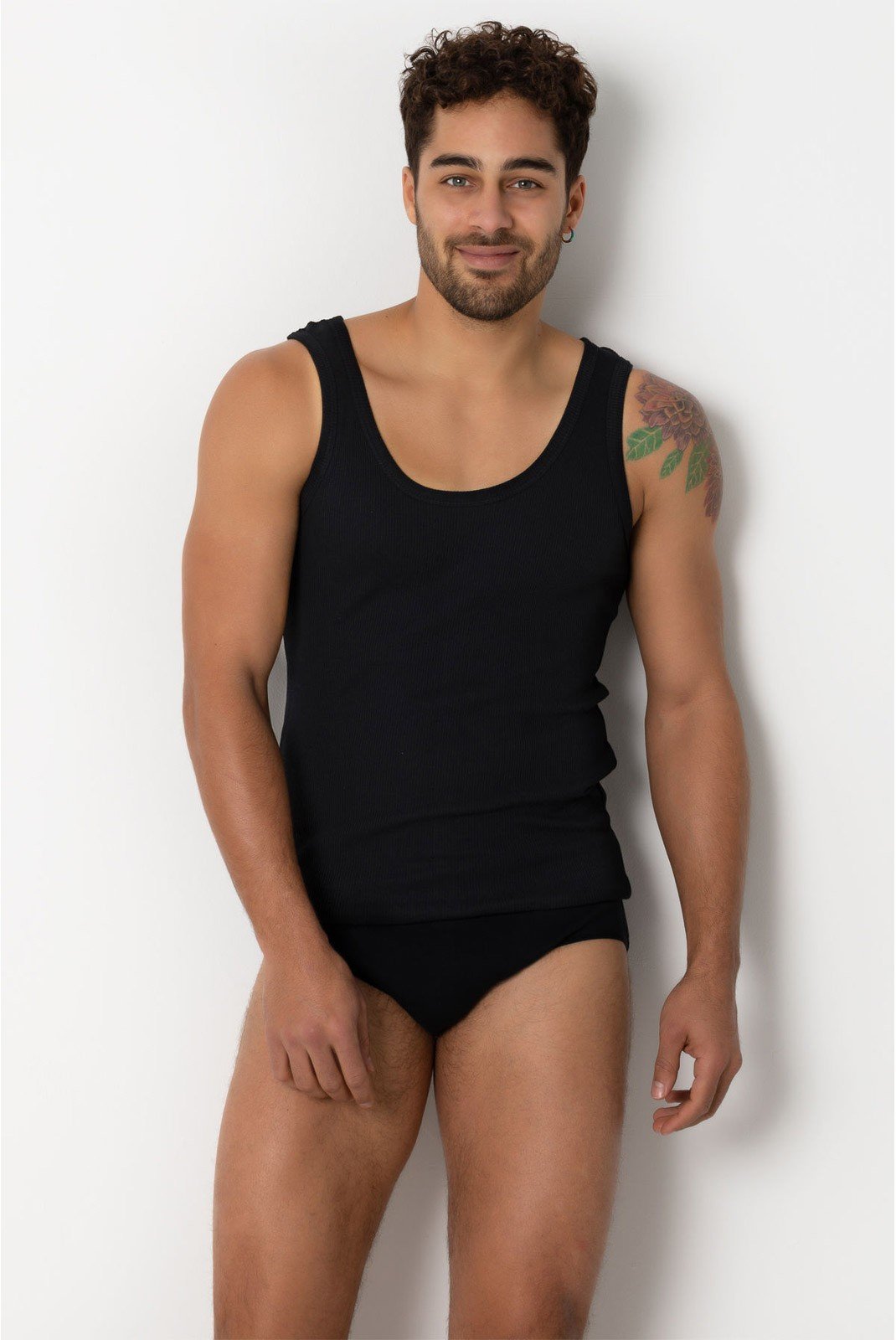 T-S manches courtes  PYJAMA & UNDERWEAR 190MRE1152 Black