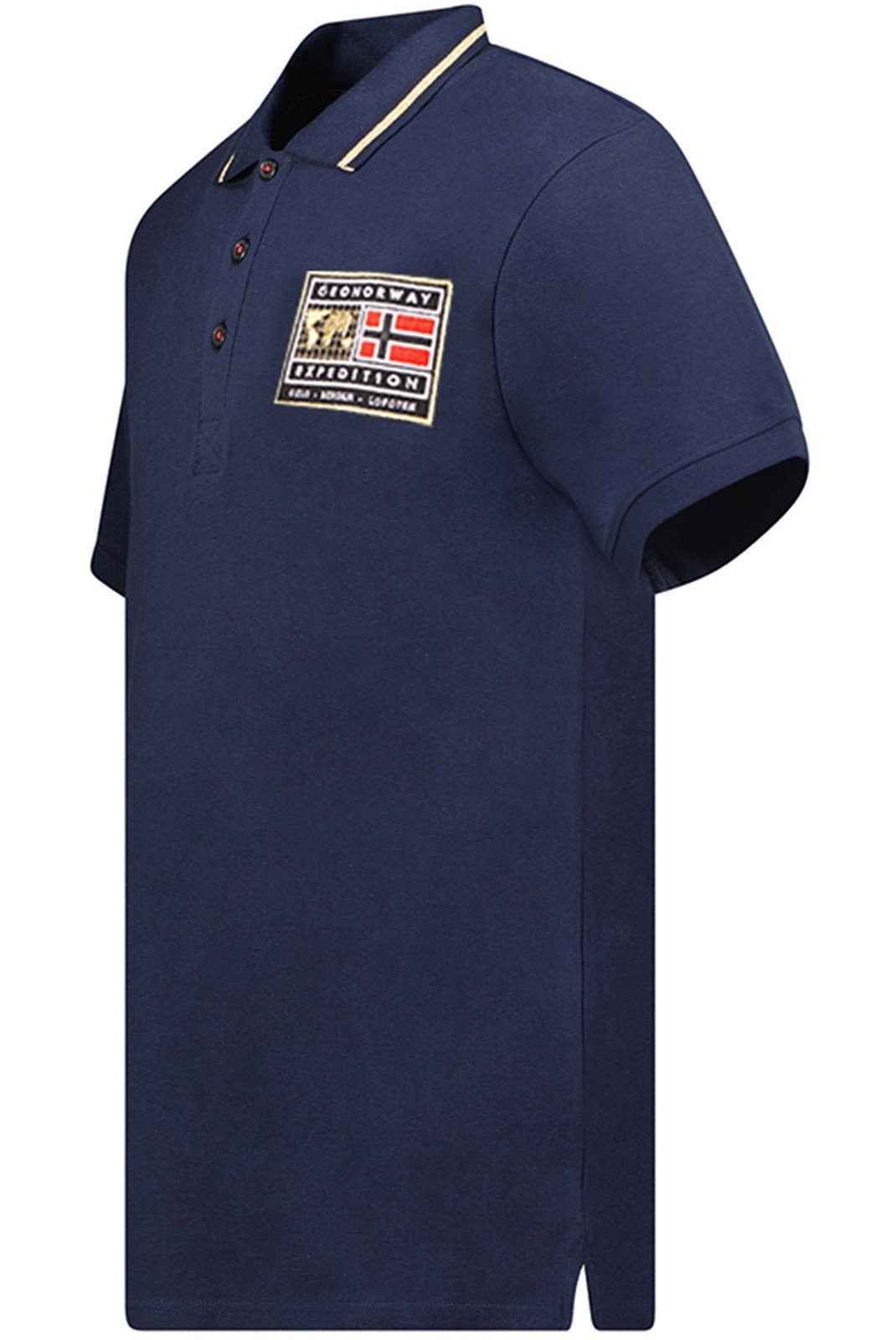 Polos manches courtes  Geographical norway SY1308HGN-Navy Marine 
