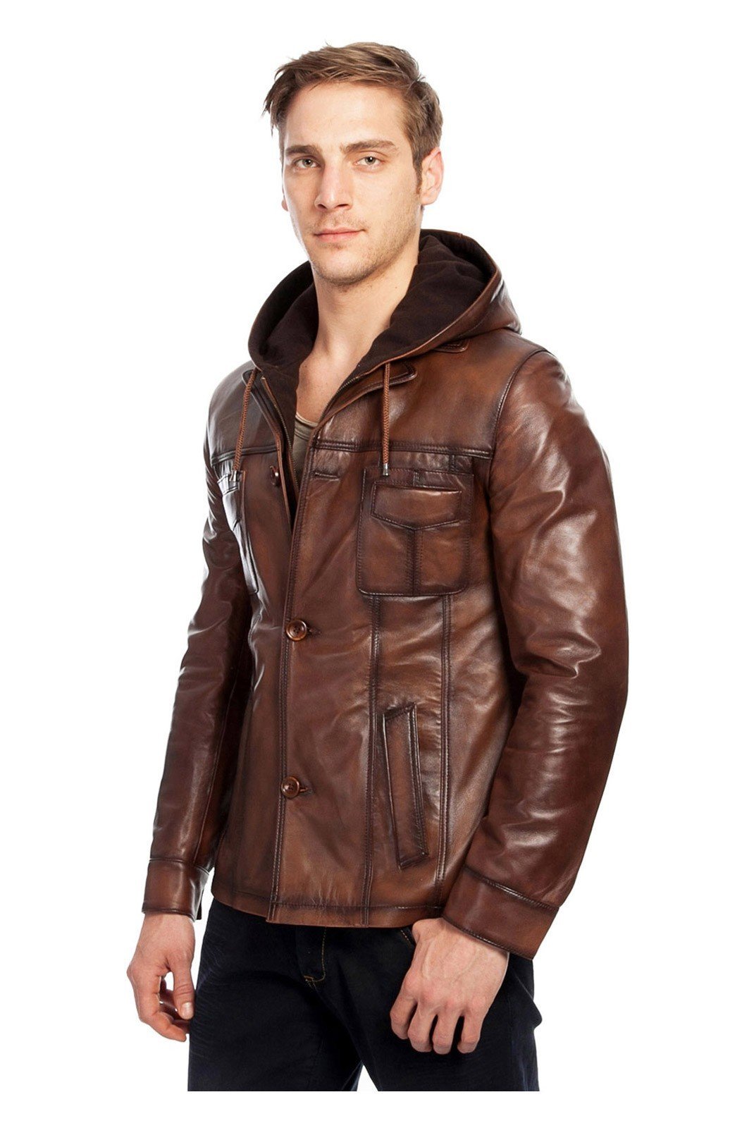 Vestes & blousons  VIVAMOOD 7004-Kahve Brown 