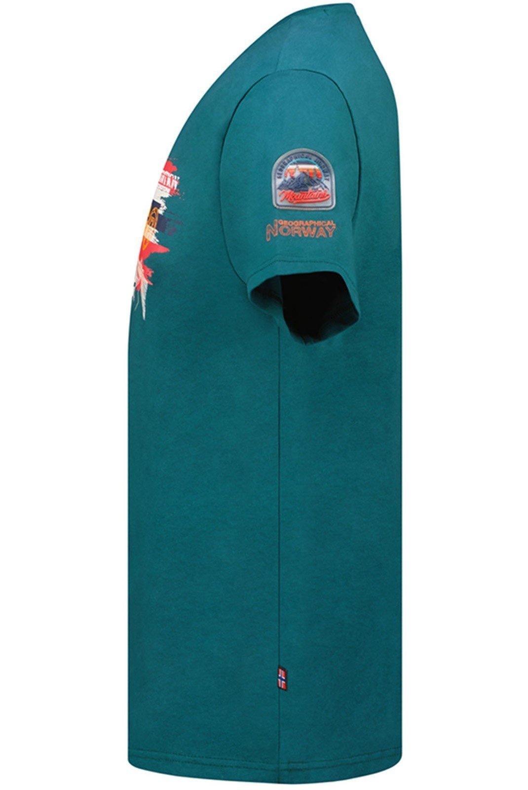 T-S manches courtes  Geographical norway SY1366HGN-GREEN_SAPIN Green bottle