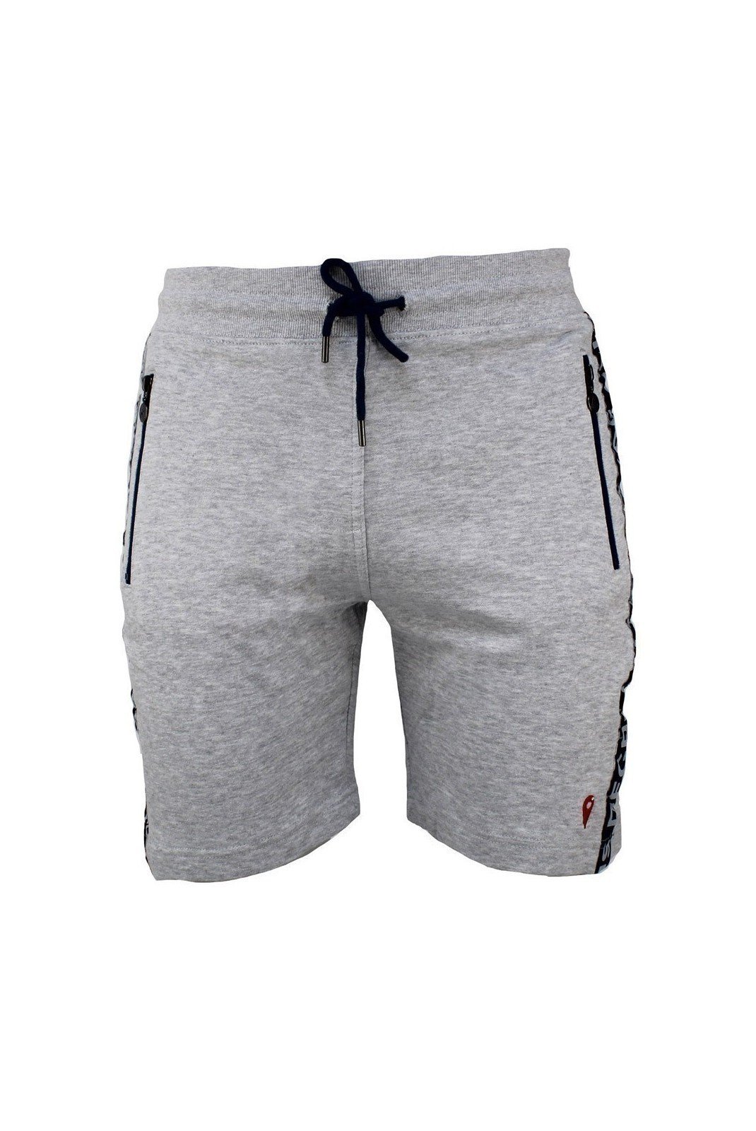 Shorts & Bermudas  DEGRÉ CELSIUS CLAY_AF_Gris_Chin_Bleu_Nuit  Gris Chiné/Bleu Nuit