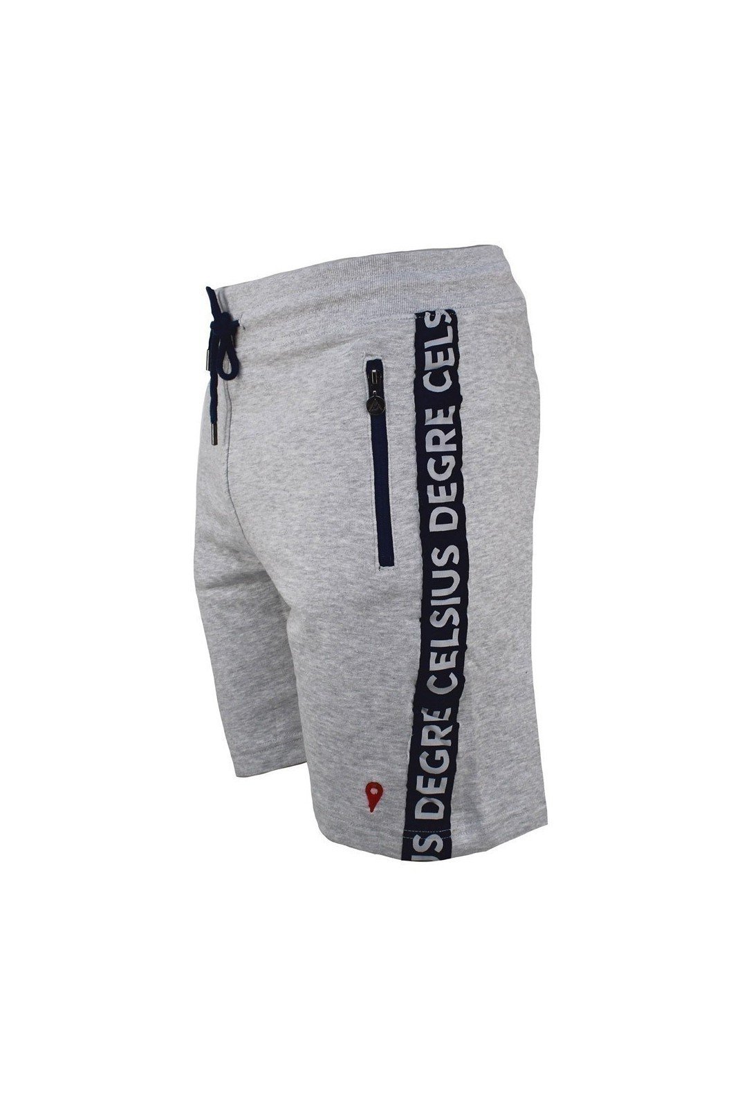 Shorts & Bermudas  DEGRÉ CELSIUS CLAY_AF_Gris_Chin_Bleu_Nuit  Gris Chiné/Bleu Nuit