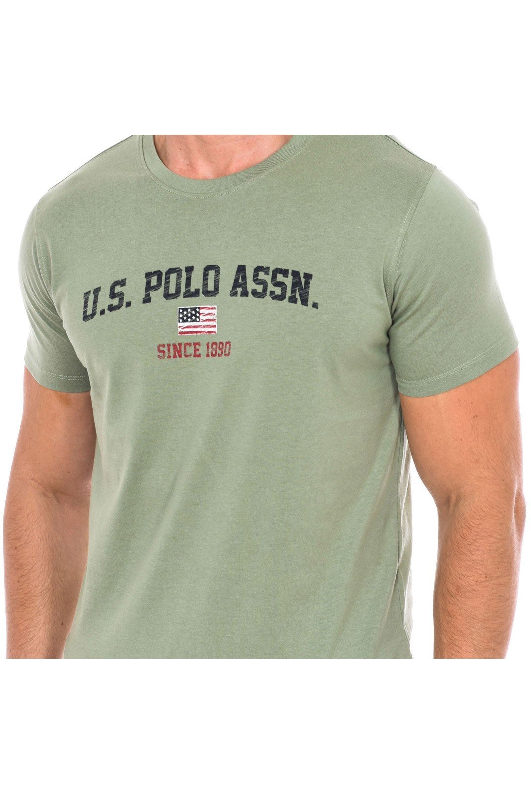 T-S manches courtes  U.S. Polo Assn. 66893-148 Green 