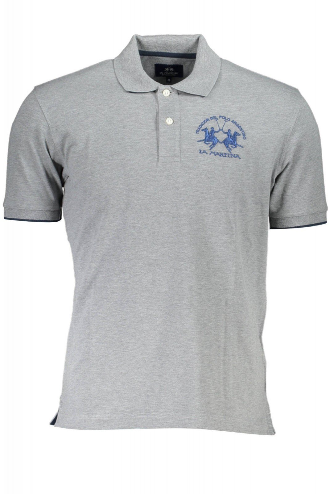 Polos manches courtes  La martina CCMP01-PK001_GRIGIO_01002 gris