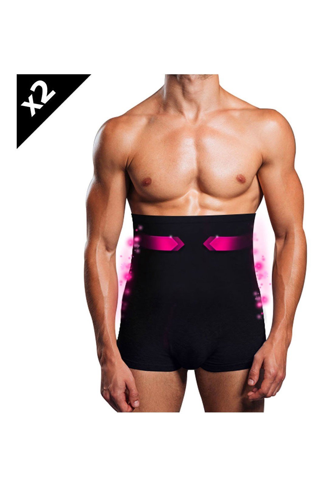 Slips / Boxers  OBJECTIF MINCEUR THC104-N2 Noir