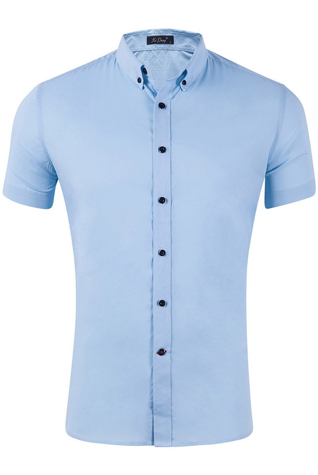 Chemises manches courtes  Atom GD026_Light_blue_Light_blue Light blue