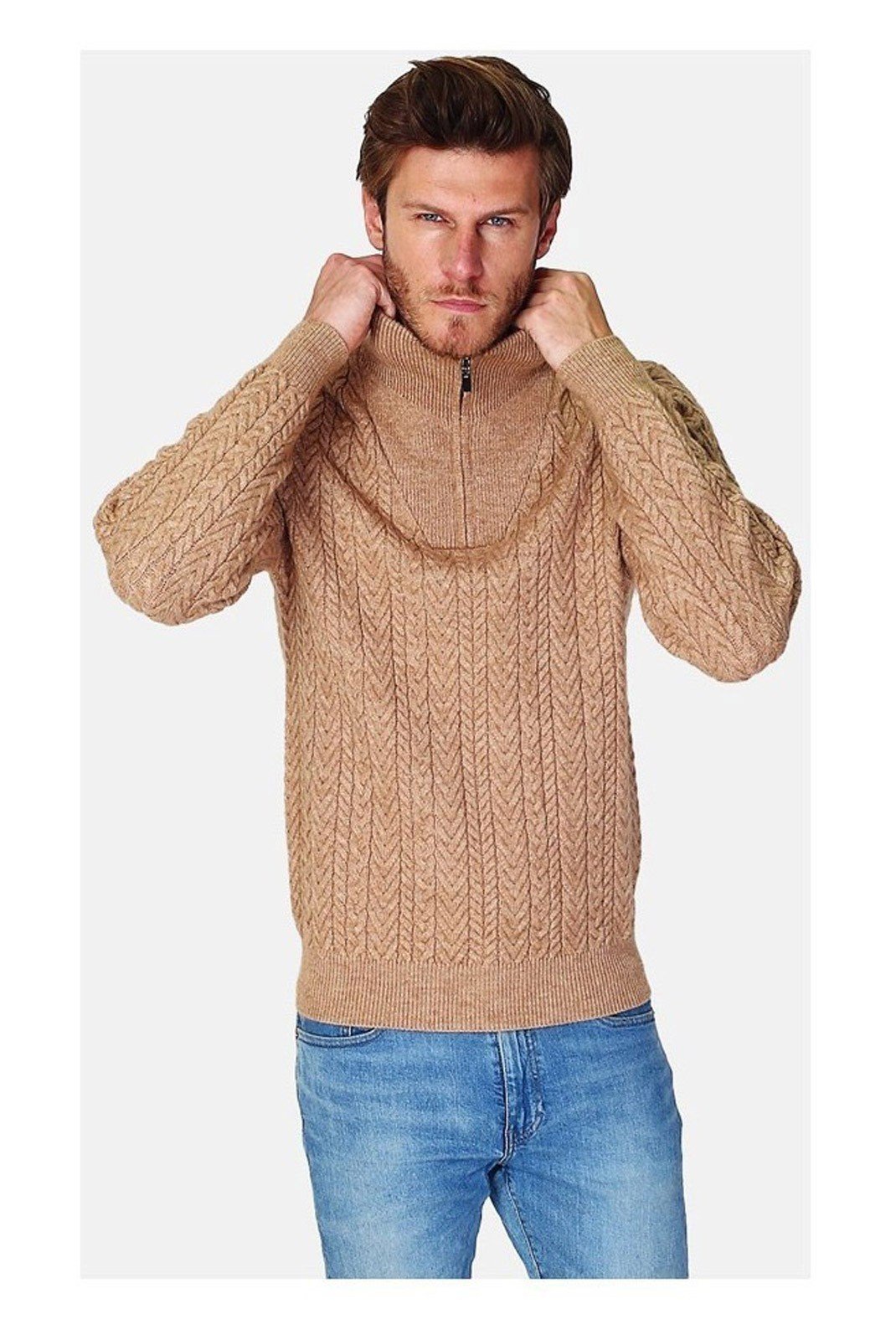 Pulls  William de faye WFM105_CAMEL Camel 