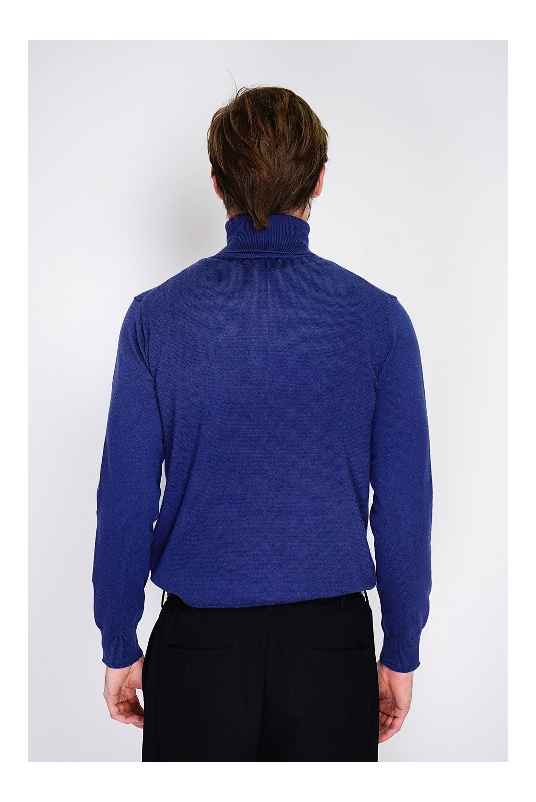 Pulls  William de faye WFM143_BLEU_NUIT  Bleu Nuit