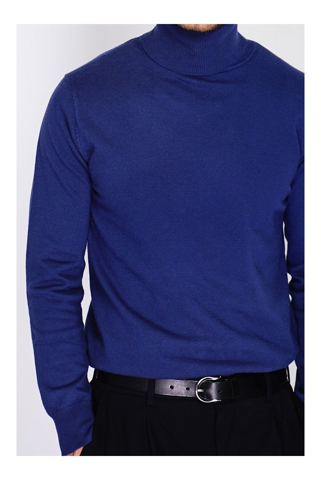 Pulls  William de faye WFM143_BLEU_NUIT  Bleu Nuit