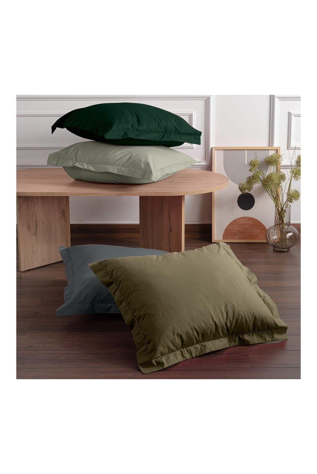 Linge de lit  MIX & MATCH 815TNE36112  Dark Green