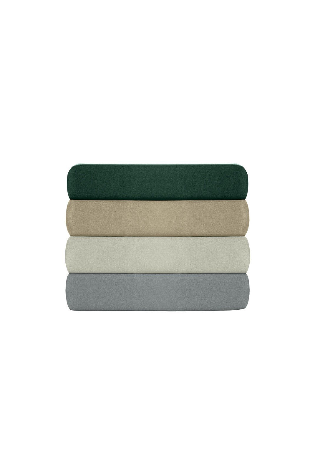 Linge de lit  MIX & MATCH 815TNE92112  Dark Green