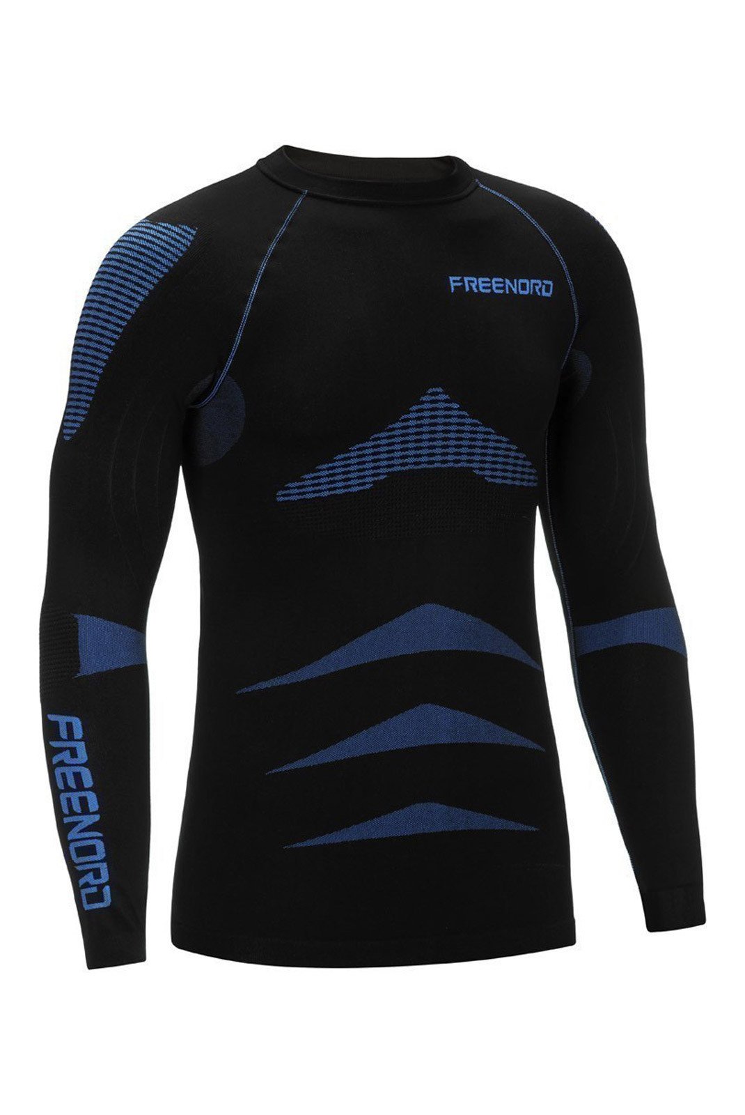 T-S manches longues  NORDTREK ENERGYTECH_EVO_Long_Sleeve__Black_Blue  Black/Blue