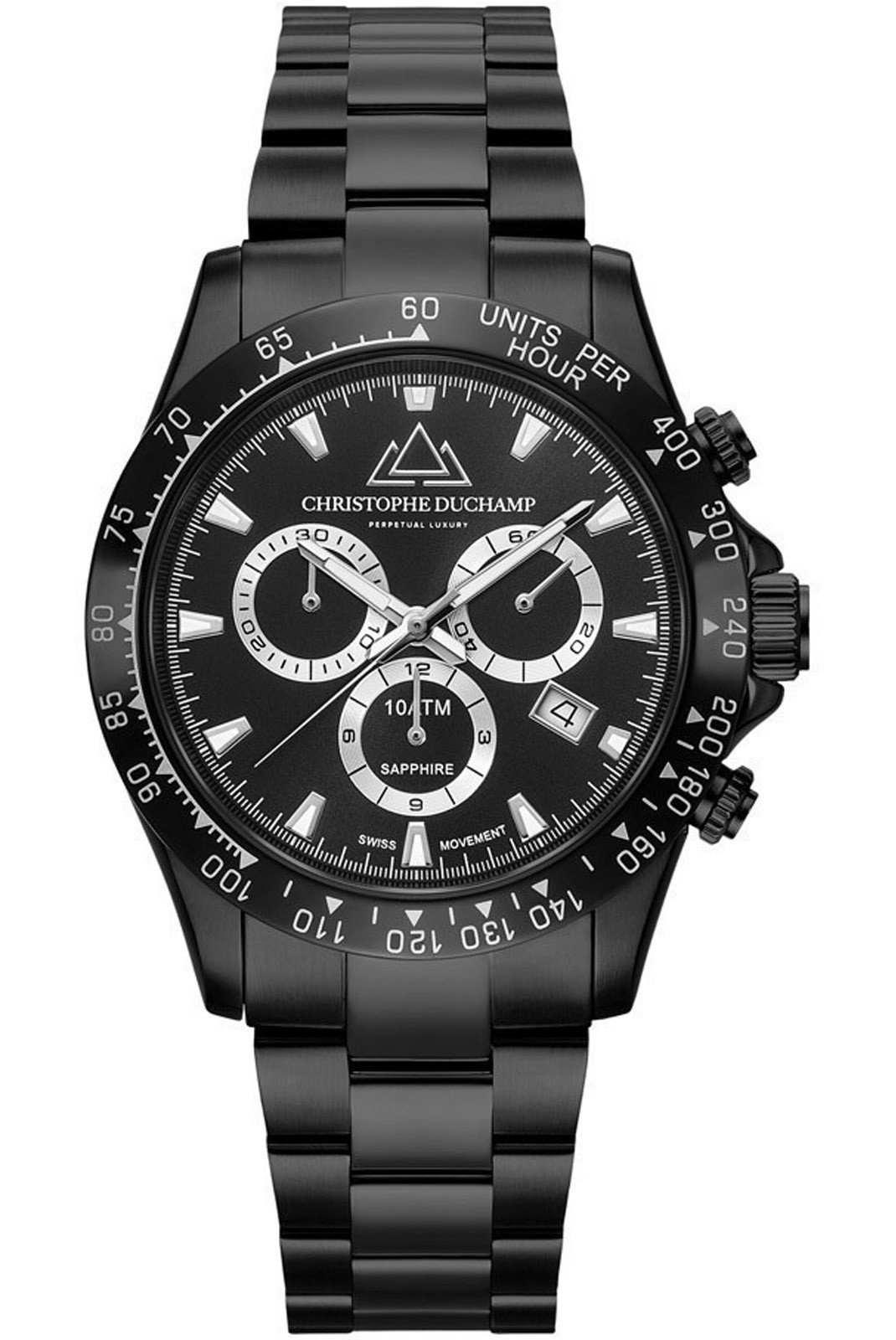 Montres  Christophe Duchamp CD7101-02 Blk