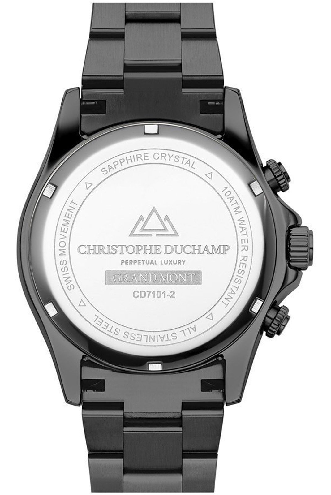 Montres  Christophe Duchamp CD7101-02 Blk