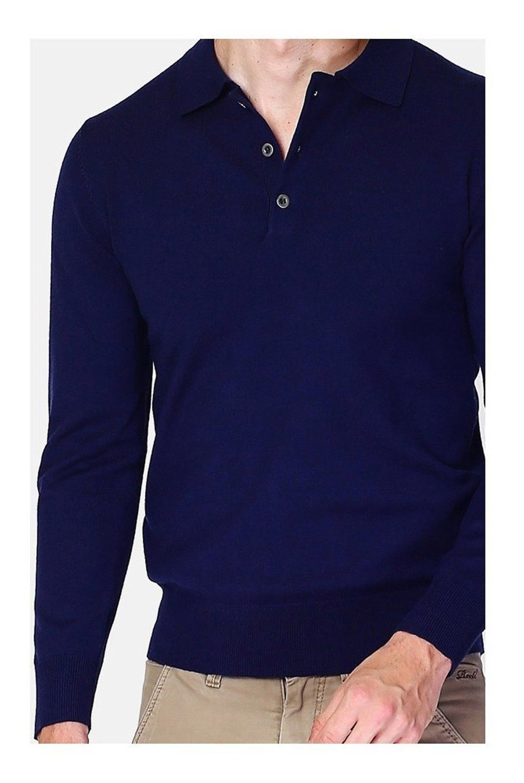 Pulls  William de faye WFM90_BLEU_NUIT Bleu Nuit