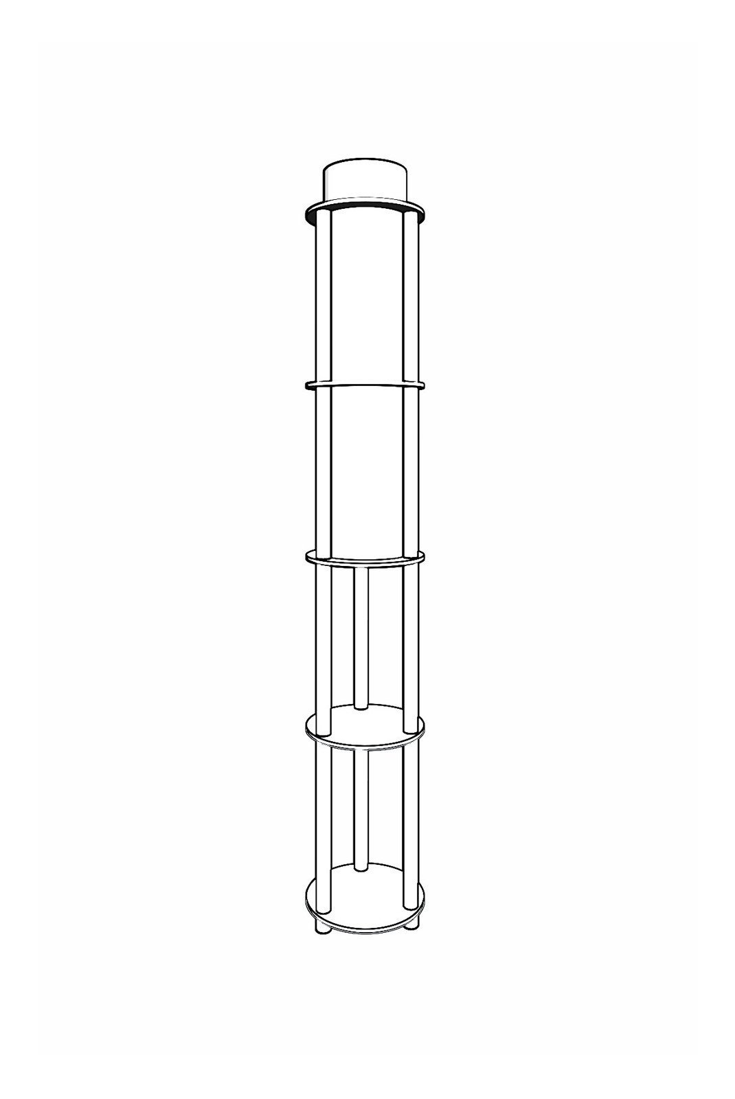 Lampadaires  Opviq 666PTR1104 Walnut