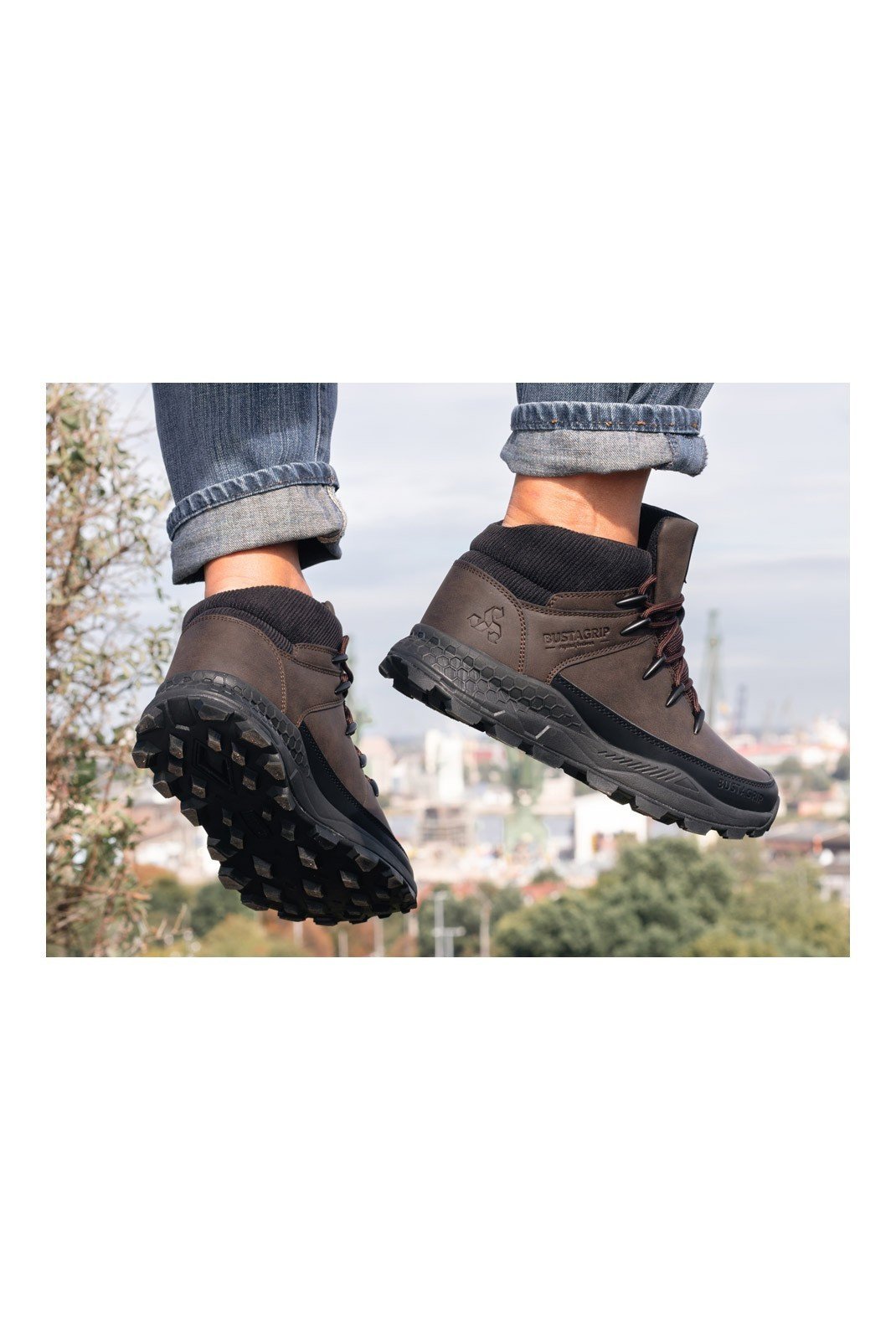 Chaussures   Bustagrip BGS-0941BRN Brun Foncé