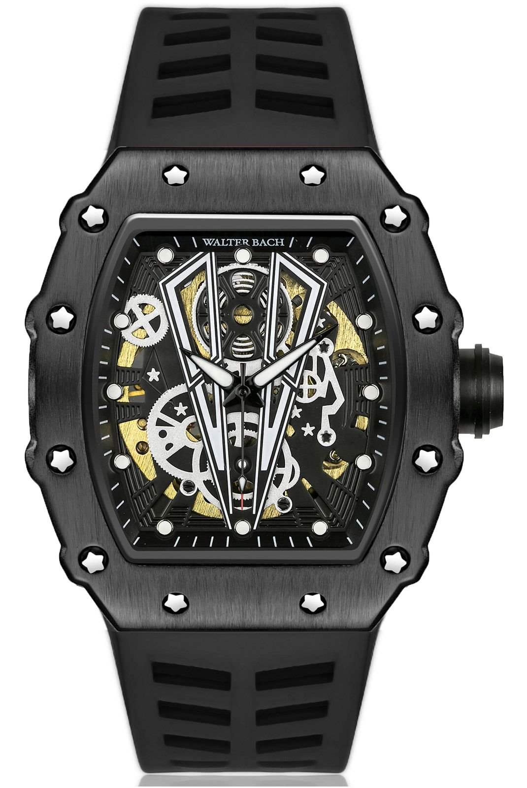 Montres  Walter bach WDK-X001 Black/Black/Black
