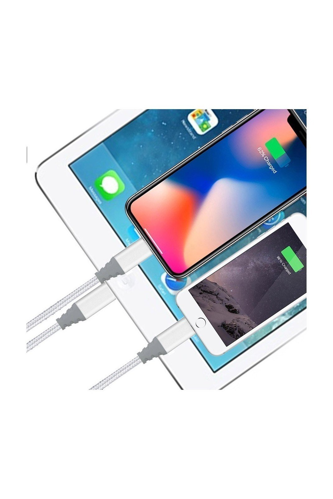 Cable et Multi-prise  Platyne DCAB_49 Argent
