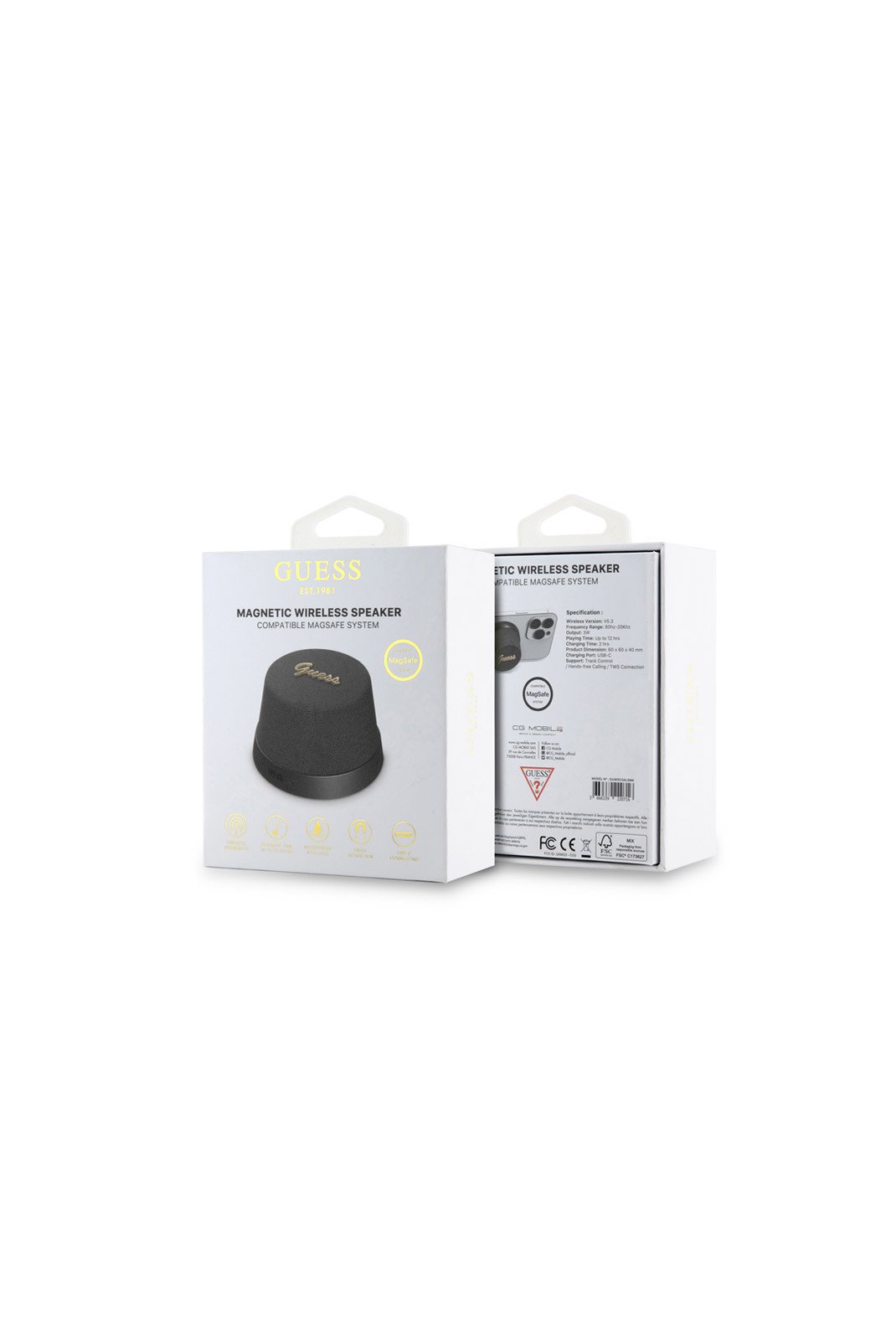 Enceinte connéctée  Guess BR0716 Noir