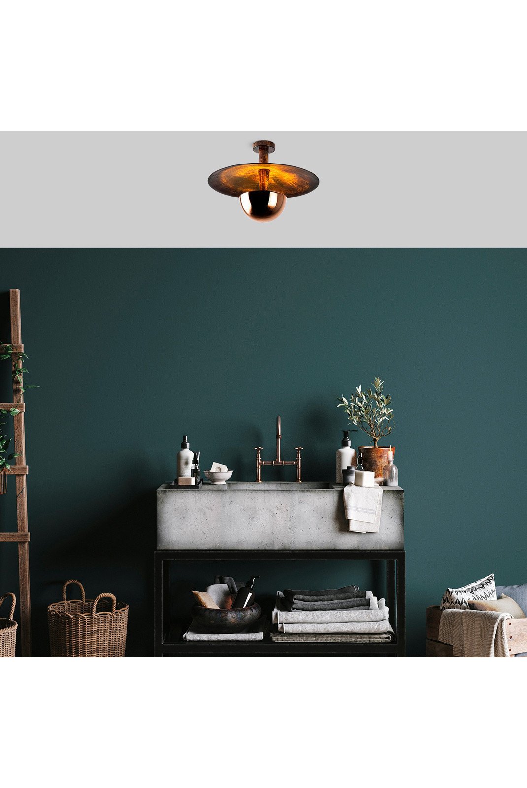 Lustres et suspensions  Opviq 942FLG2522 Copper
