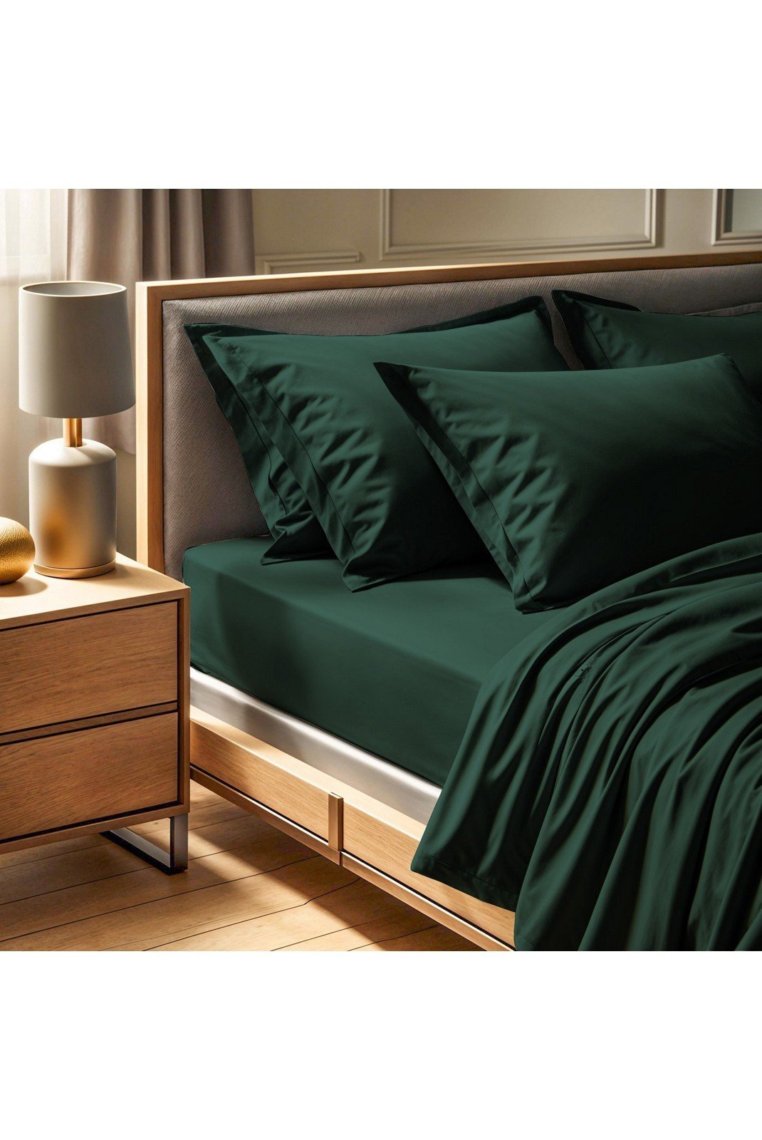 Linge de lit  MIX & MATCH 815TNE22112 Dark Green