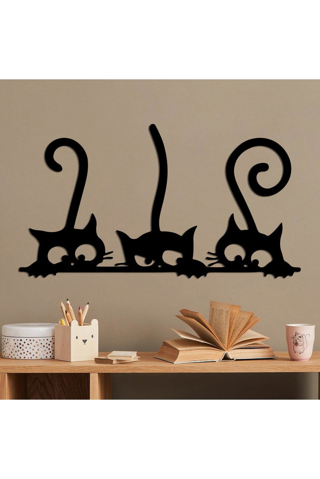 Déco murales  Wall addiction 891TNL3526 Black