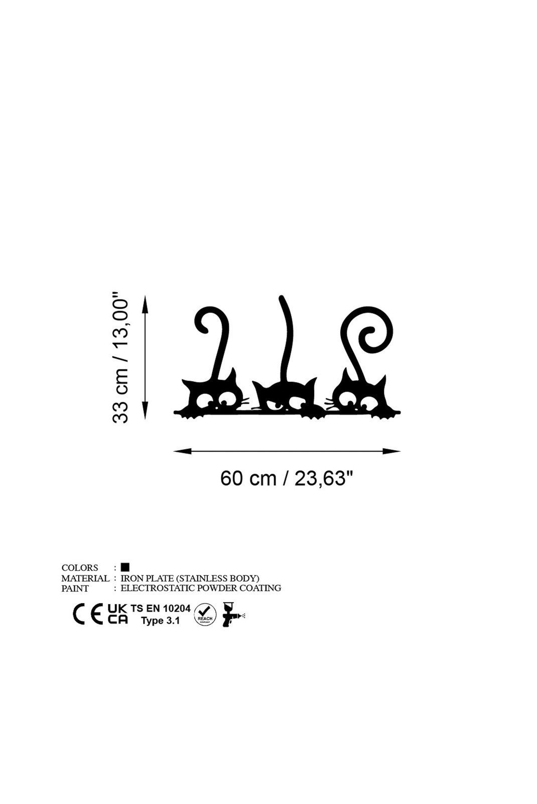 Déco murales  Wall addiction 891TNL3526 Black