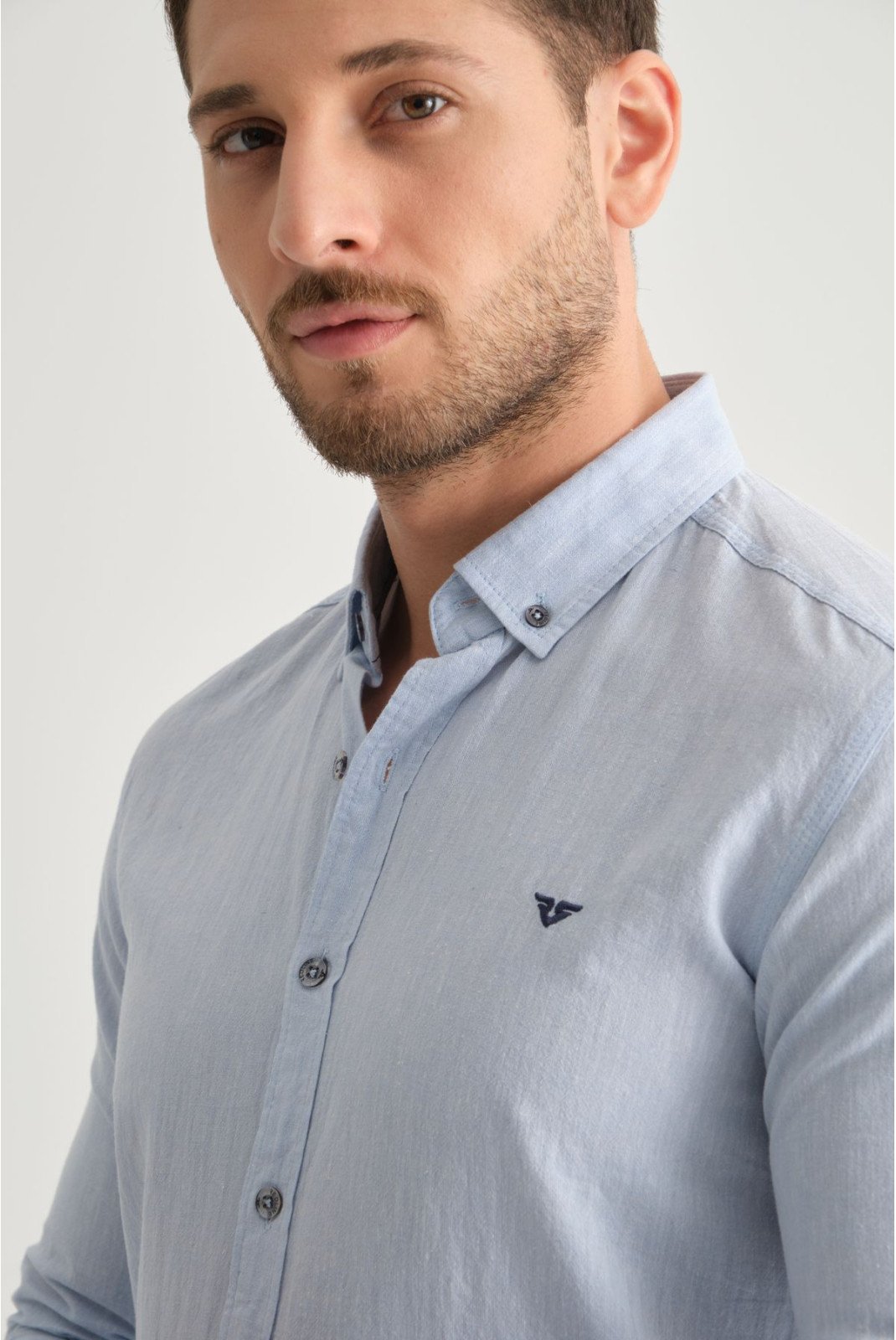 Chemises manches longues  REDLINE 2198-BLUE Blue