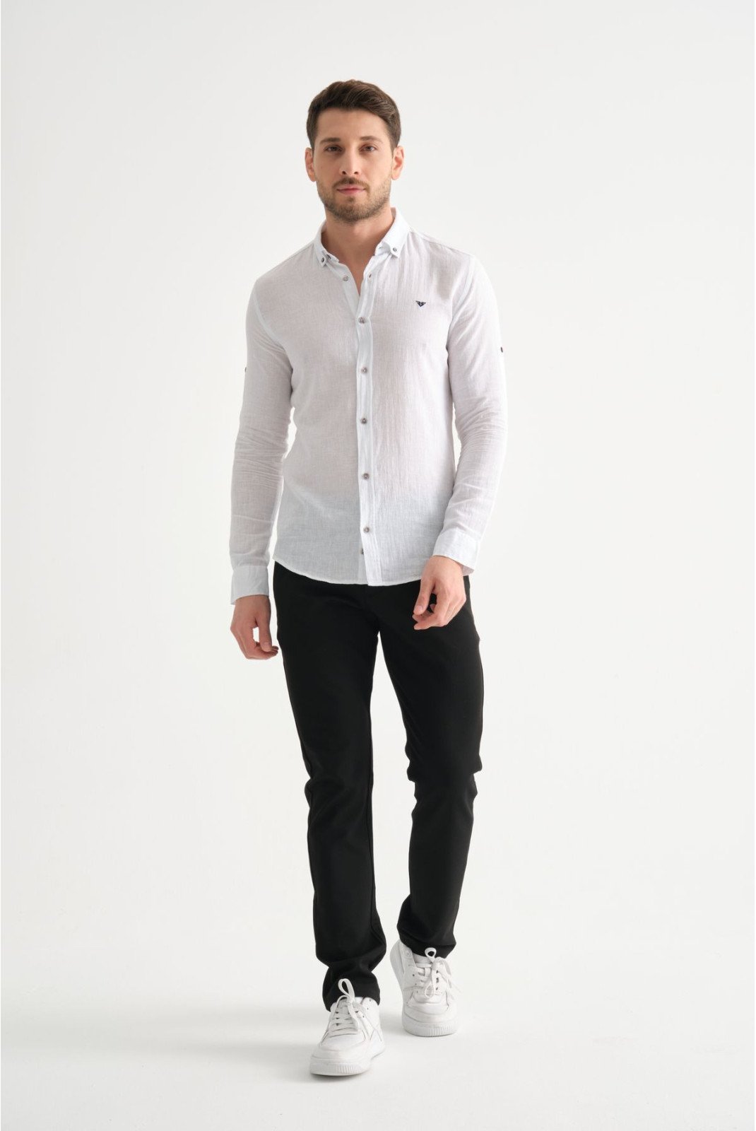 Chemises manches longues  REDLINE 2198-WHITE White