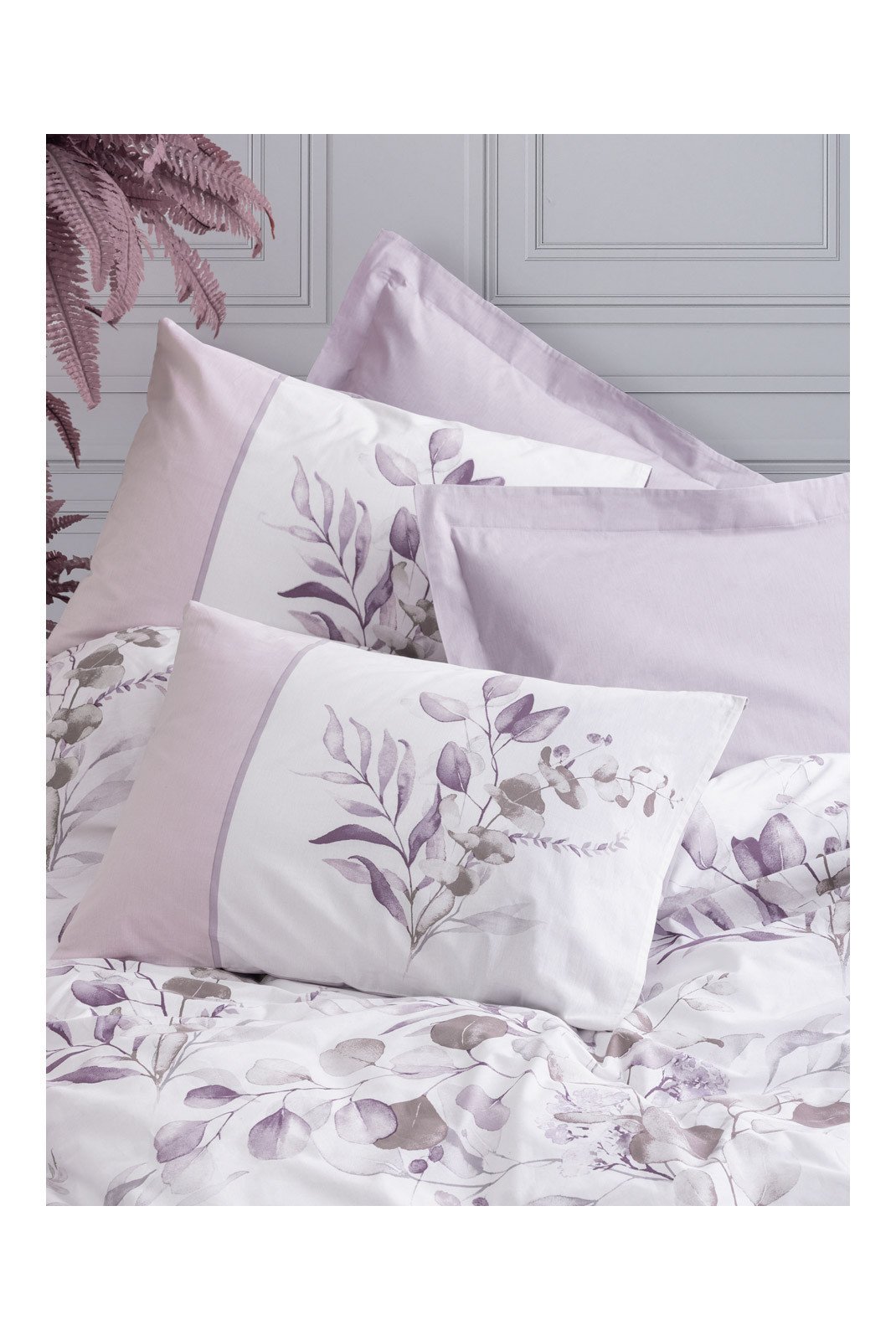 Linge de lit  Nuit des reves 129CTN94285 Lilac / White
