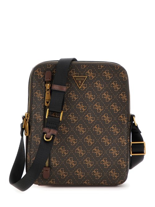 Sacs à bandoulière  Guess jeans HMTOLO P4218 BROWN/OCHRE