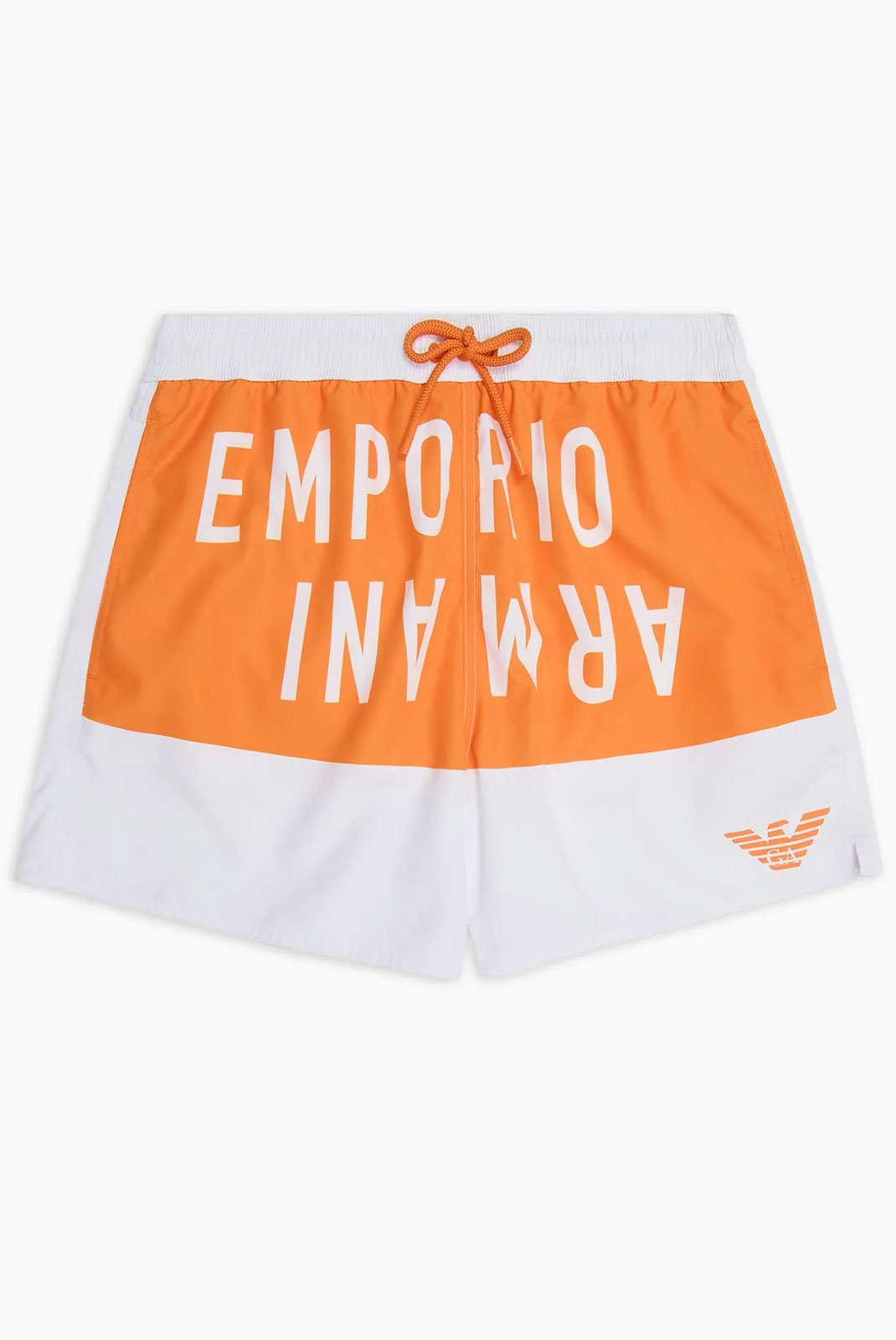 Maillots / Serviettes  Emporio armani 211740 4R424 01710 BIANCO/ARANCIO