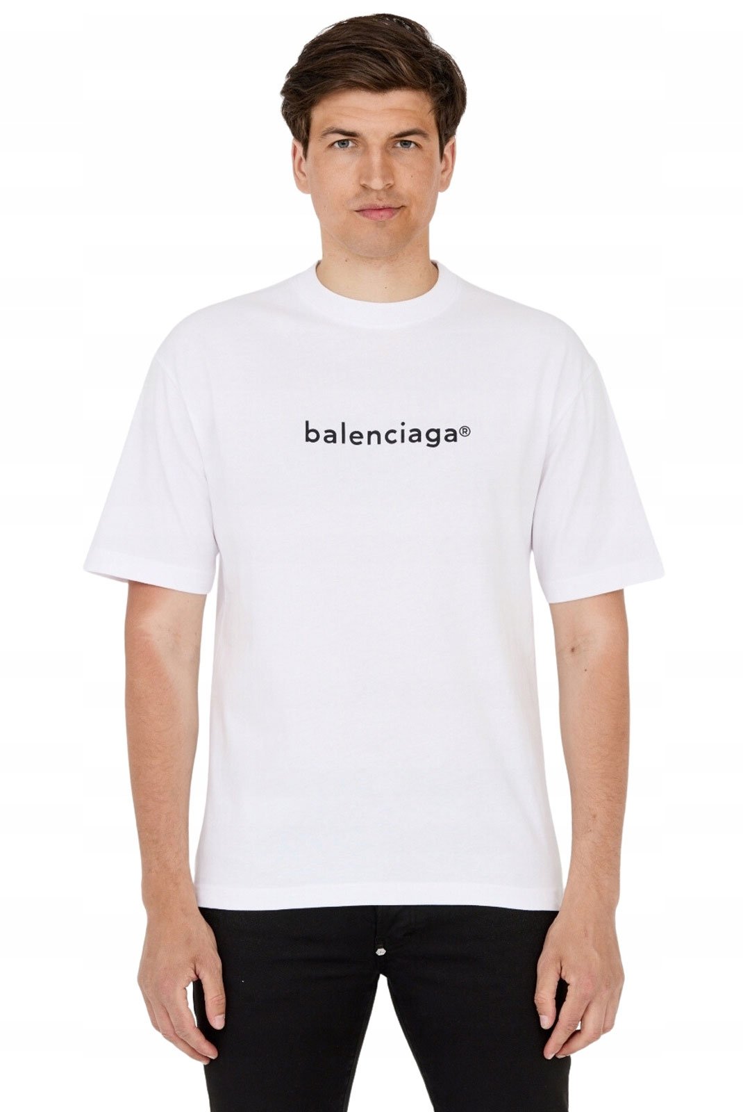 T-S manches courtes  Balenciaga 620969 TIV50 9040 BLANC